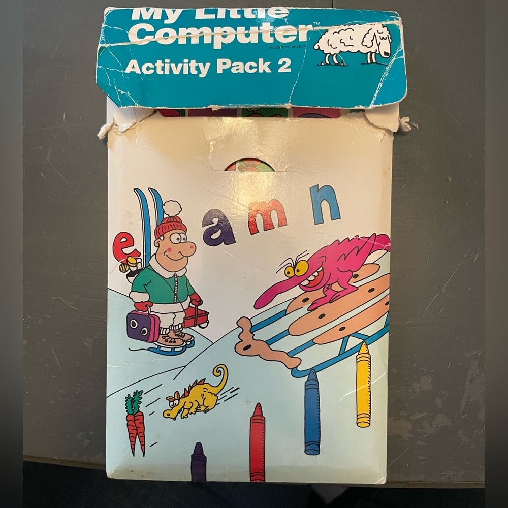 VTG Texas Instruments My Little Computer stem learning activity pack pre school